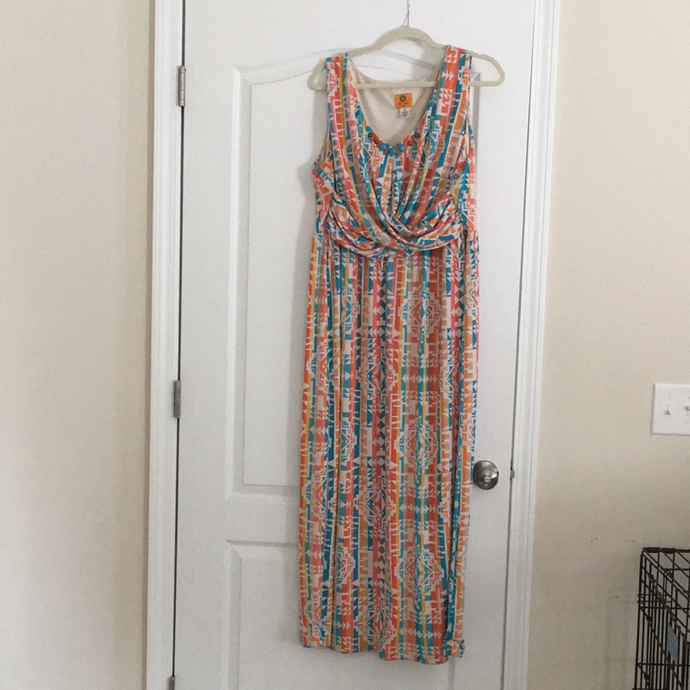 Floor length maxi dress